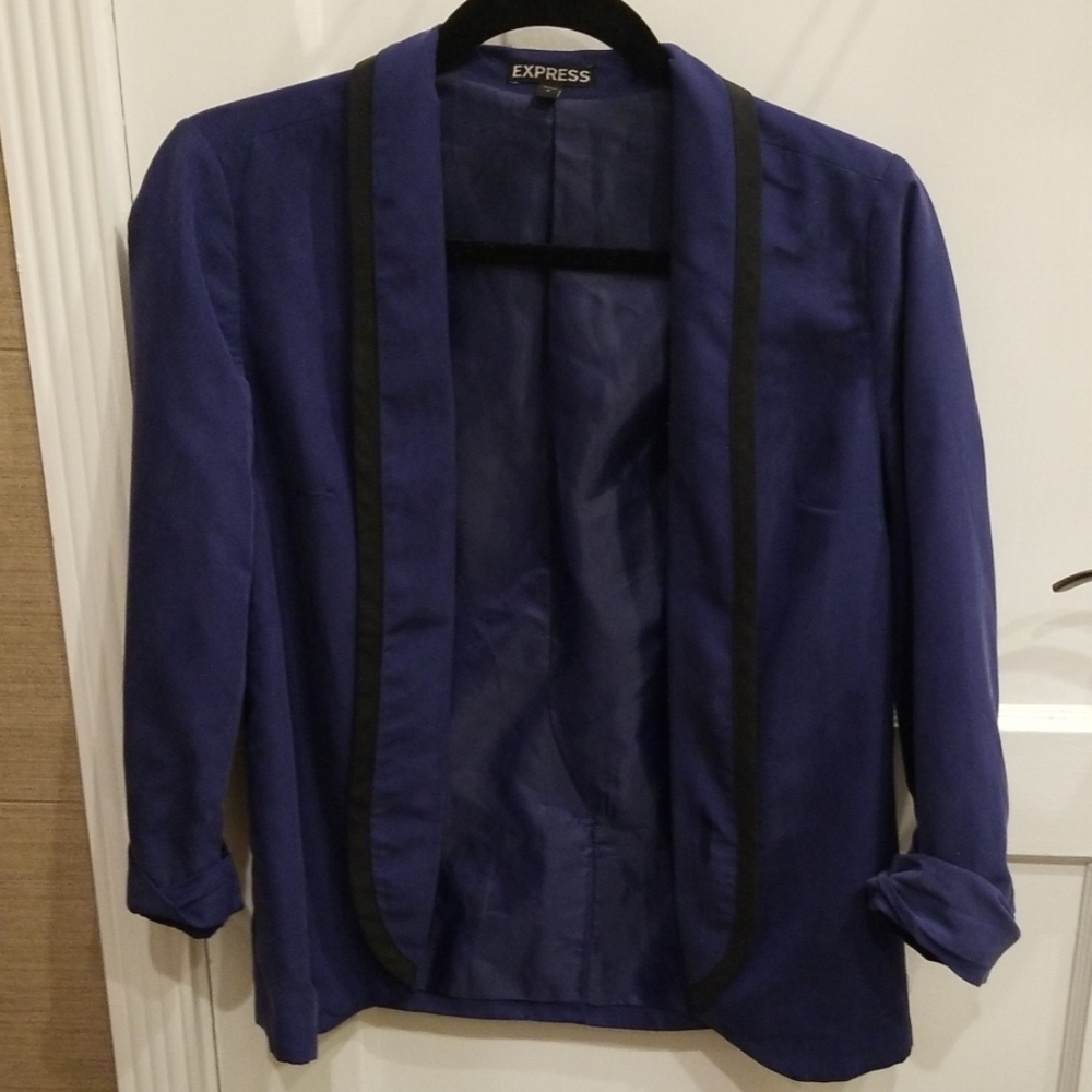 Express royal blue blazer